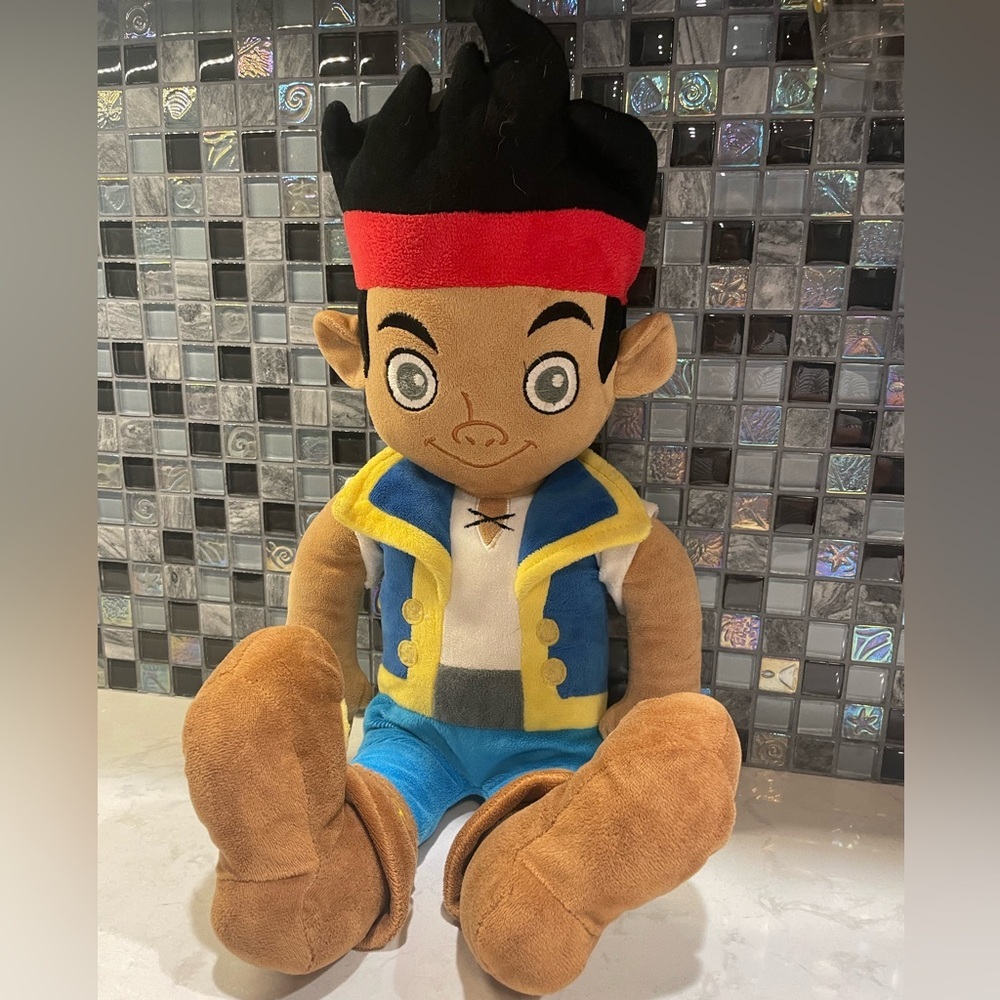 Jake & The Neverland Pirates 20’ Plush Like New By Disney